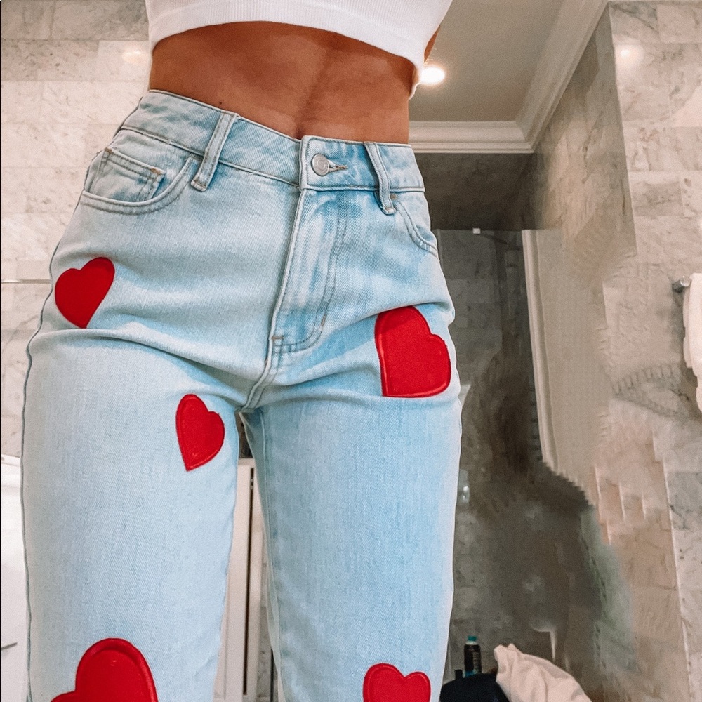 HEART PACSUN JEANS